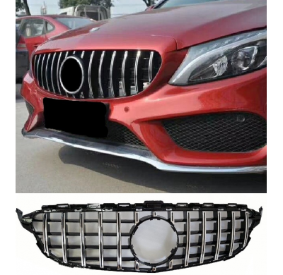 Parrilla Delantera Negro/Cromado Mercedes-Benz C W205