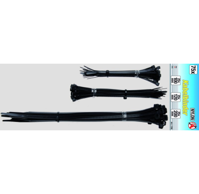 Bridas, 100-200 Mm - 75 Piezas