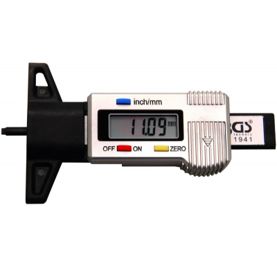 Medidor Digital De La Profundidad Del Dibujo Del Neumático