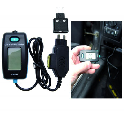 Comprobador De Corriente Digital Para Los Contactos De Los Fusibles