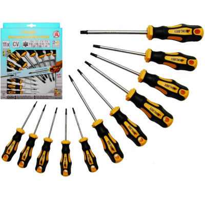 Juego De Destornilladores Torx - 11 Piezas