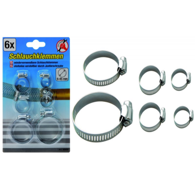 Abrazaderas - 6 Piezas