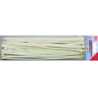 Bridas, 8.0 X 400 Mm - 30 Piezas