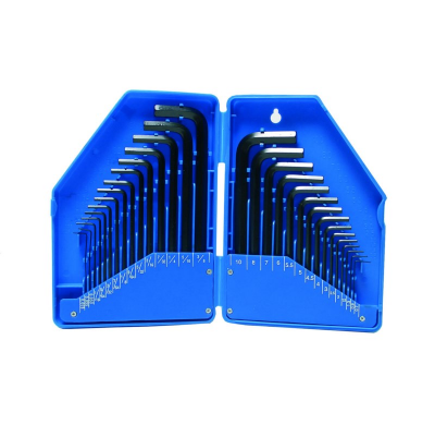 Juego De Llaves Allen En Métrica Y Pulgadas - 30 Piezas