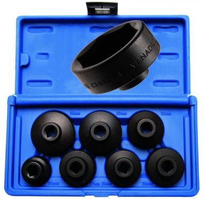 Juego De 7 Vasos Extractores Filtro Aceite Perfil Bajo