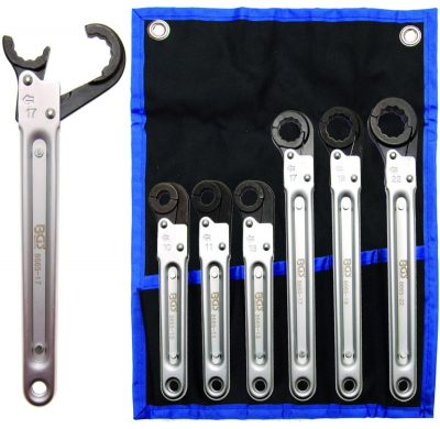 Juego De Llaves Con Carracas Para Tubos