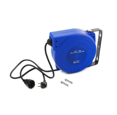 Manguera Retractable De Electricidad   15 Mts.