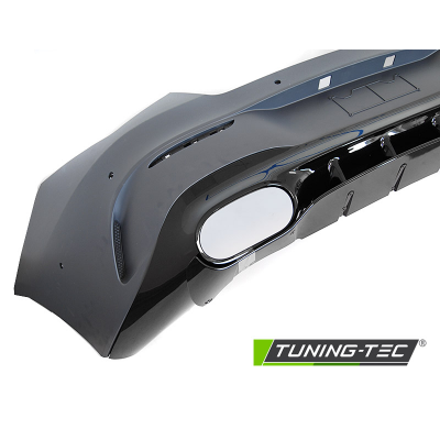 PARACHOQUES TRASERO SPORT NEGRO apto para MERCEDES CLA W118 19-23