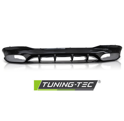 DIFUSOR NEGRO SPORT compatible con MERCEDES CLA W118 19-23 PAQUETE SPORT