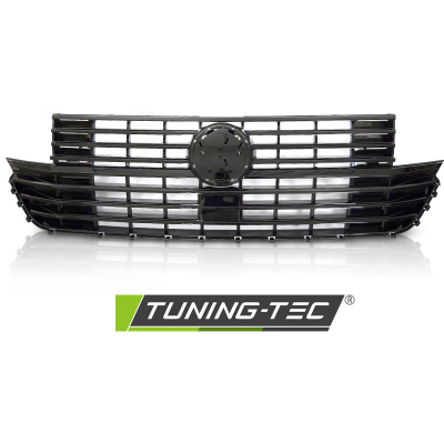 PARRILLA NEGRO BRILLANTE CON BASE DE LOGOTIPO compatible con VW T6.1 20-