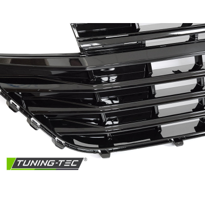 PARRILLA NEGRO BRILLANTE CON BASE DE LOGOTIPO compatible con VW T6.1 20-