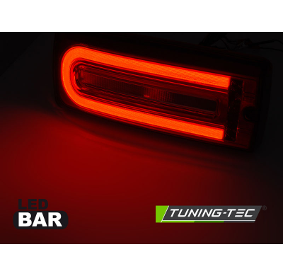PILOTOS TRASEROS DE BARRA LED ROJAS BLANCAS para MERCEDES W463 CLASE G 90-18