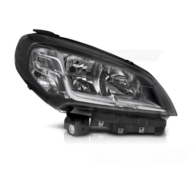 FARO DERECHO NEGRO TYC PARA FIAT DOBLO 14-22