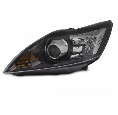 FARO DE XENÓN NEGRO LADO IZQUIERDO TYC PARA FORD FOCUS MK2 08-10