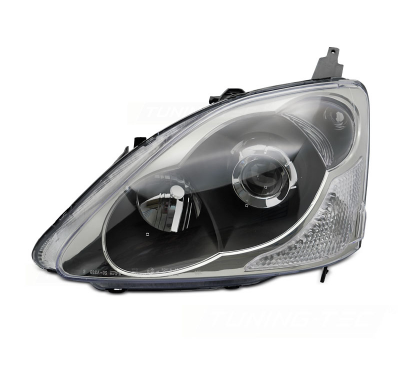 FARO NEGRO LADO IZQUIERDO TYC valido para HONDA CIVIC 03-06 HATCHBACK