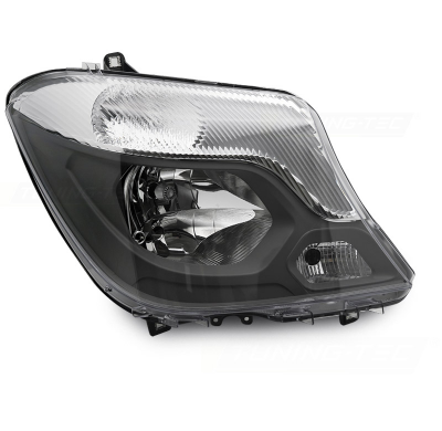 FARO DELANTERO NEGRO LADO DERECHO TYC valido para MERCEDES SPRINTER W906 13-18