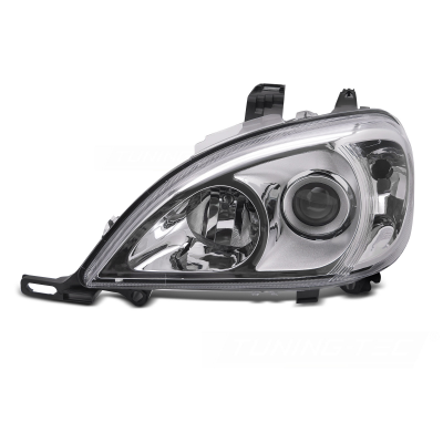 FAROS DELANTEROS CROMADOS LADO IZQUIERDO para MERCEDES W163 01-05