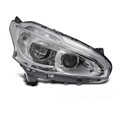 FARO CROMADO LED LADO DERECHO TYC PARA PEUGEOT 208 12-15