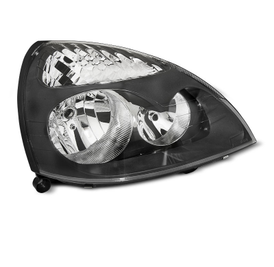 FAROS DELANTEROS NEGROS LADO DERECHO TYC para RENAULT CLIO II 06.01-09.05