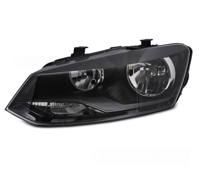 FARO IZQUIERDO NEGRO H7 TYC PARA VW POLO 6R 09-14
