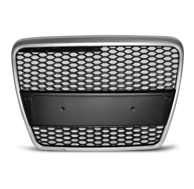 Parrilla Deportiva Audi A6 (C6) Rs-Type 04.04-08 Matt Silver