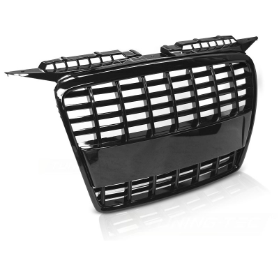 Parrilla Delantera Audi A3 05-08 S8 Look Negro Brillante.