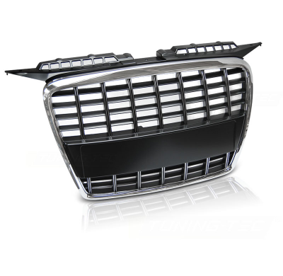 Parrilla Delantera Audi A3 05-08 S8 Look Chrome Black