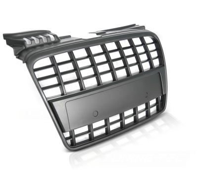 Parrilla Delantera Audi A4 B7 04-08 S8 Look Black Matt