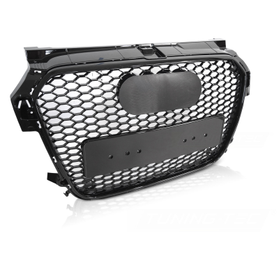 PARRILLA DEPORTIVA NEGRO BRILLANTE PDC PARA AUDI A1 10-14