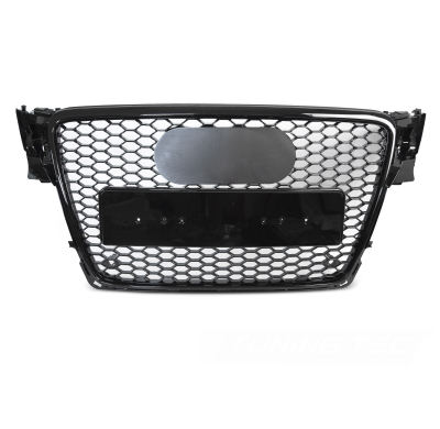 PARRILLA DEPORTIVA NEGRO BRILLANTE PDC PARA AUDI A4 B8 08-11