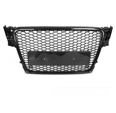 PARRILLA DEPORTIVA NEGRO BRILLANTE PDC PARA AUDI A4 B8 08-11