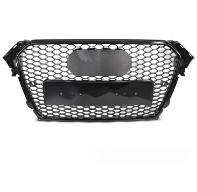 PARRILLA DEPORTIVA NEGRO BRILLANTE PDC PARA AUDI A4 B8 12-15