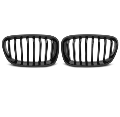 Parrilla Deportiva Bmw F20 F21 11-12.14 Glossy Negro