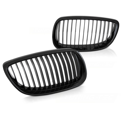 Parrilla Delantera Bmw E92 / E93 07-10 C/C Negro Brillante.