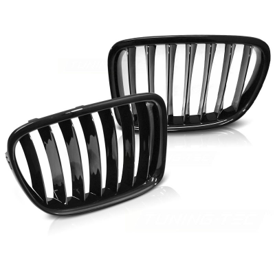 Parrilla Delantera Bmw X1 84 Lci 12-14 Glossy Black