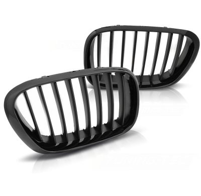 Parrilla Delantera Bmw X5 E53 09.99-10.03 Glosy Black-Black Frame