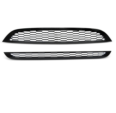Parrilla Mini Cooper 01-06 R50 / R53 S Type Negro Brillante