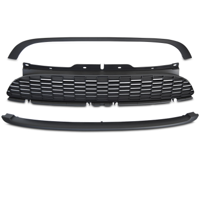 REJILLA MINI COOPER 06-09 R56/57/55 ESTILO JCW NEGRO MATE