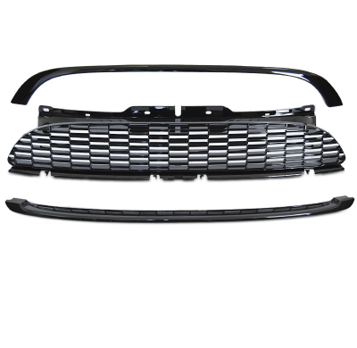 REJILLA MINI COOPER 06-09 R56/57/55 ESTILO JCW NEGRO BRILLO