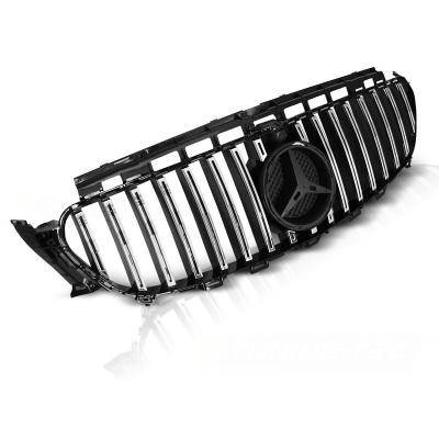 Parrilla Delantera Mercedes W213 16-18 Chr-Blk Gt-R Look