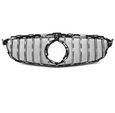 PARRILLA SPORT NEGRA CROMADA para MERCEDES W205 18-