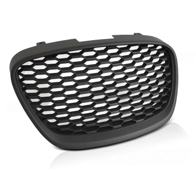 Parrilla Delantera Seat Leon 09-13 Honey Design Black Matt