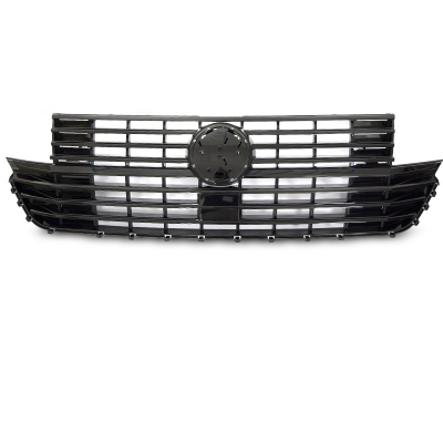 PARRILLA NEGRO BRILLANTE CON BASE DE LOGOTIPO compatible con VW T6.1 20-