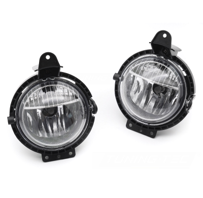 FAROS ANTINIEBLA CON DRL TRANSPARENTES para MINI COOPER R55 / R56 / R57 / R58 / R59