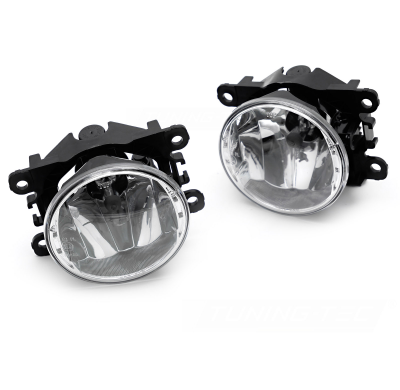 FAROS ANTINIEBLA TRANSPARENTES PARA RENAULT CLIO 12-19 / CAPTUR / KANGOO / FLUENCE / MEGANE / TRAFIC DACIA LOGAN / SANDERO