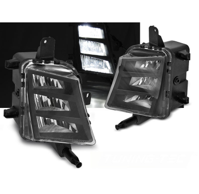 Antinieblas Delanteros Led Para Vw Golf 7 17-