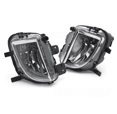 FAROS ANTINIEBLA TRANSPARENTES PARA VW GOLF VI 08-12 / JETTA VI 11-14