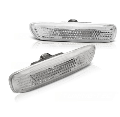 Intermitentes Laterales E46 Sedan / Touring 98-01 /Coupe / Cabrio White