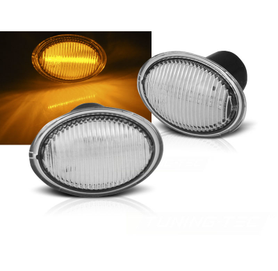 Intermitentes Fiat 500 07-/ Ford Ka 08-/ Lancia Ypsilon 04- White Led
