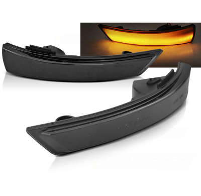 Intermitentes Para Retrovisor Ford Focus 08-18 / Mondeo 10-14 Led Smoke Seq